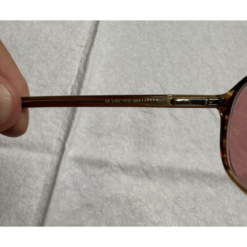 VTG Liz Claiborne Tortoiseshell Sunglasses 130 CT5 CE L252 DT5 130, FRAMES ONLY - Picture 8 of 13